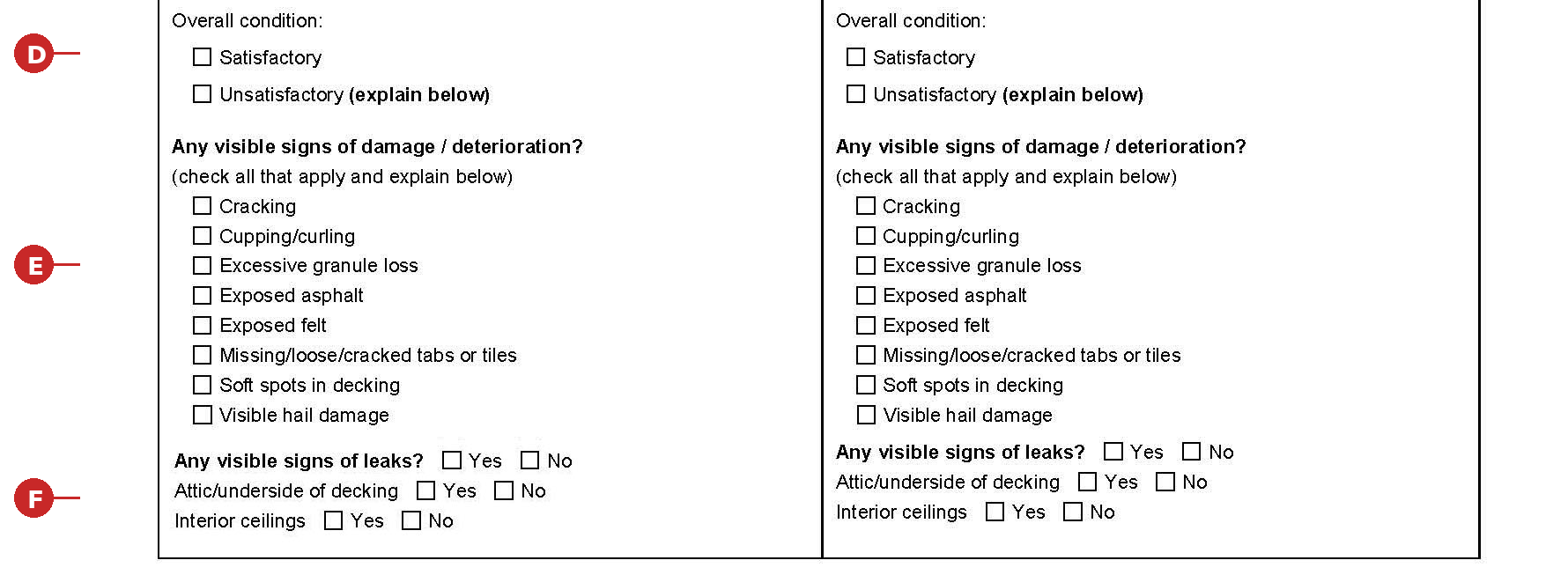 4-point inspection report form roof page 3 p 2