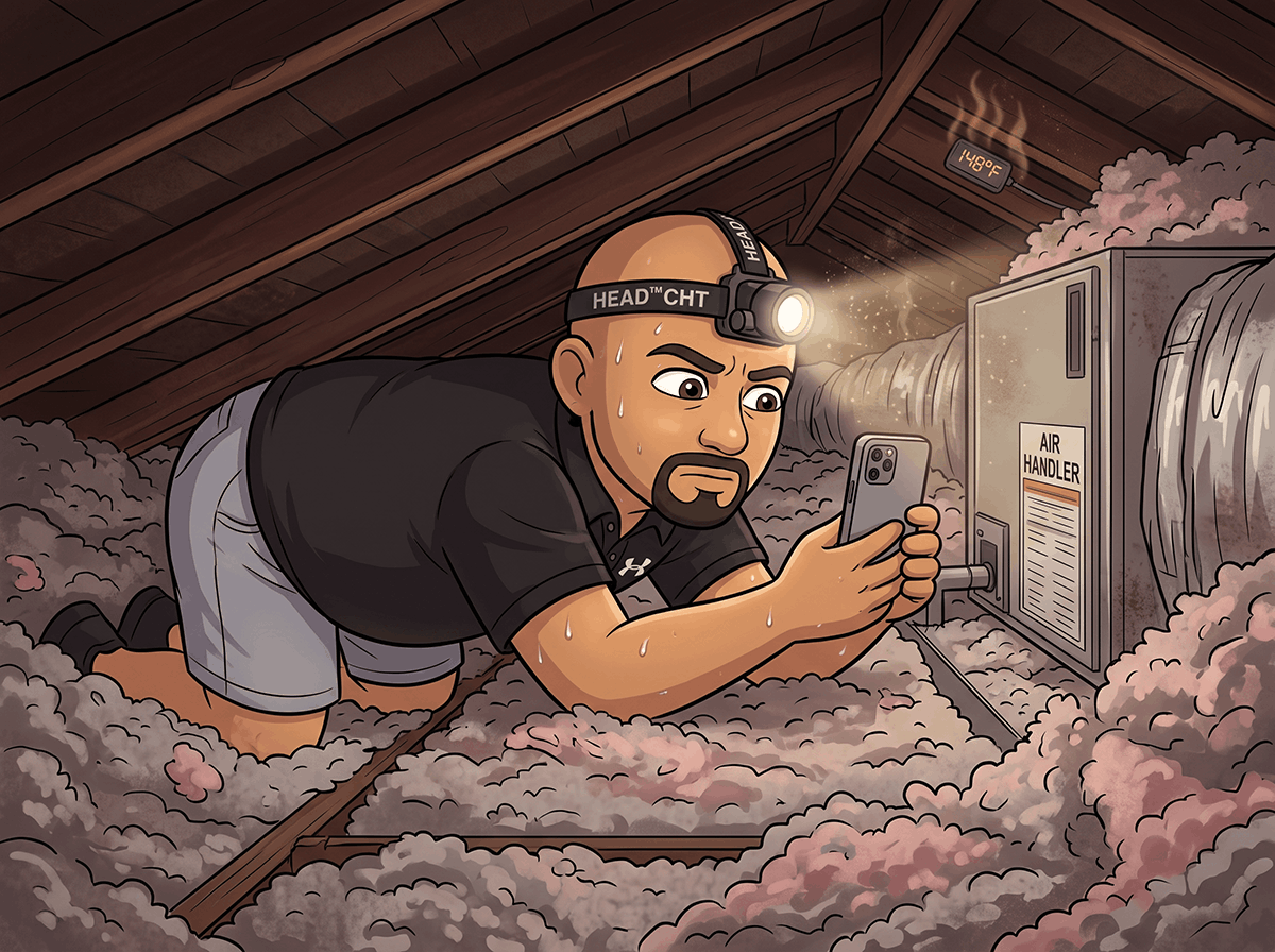 4-point HVAC inspector home inspection