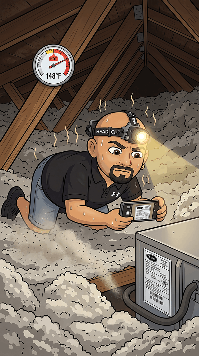 4-point inspector HVAC inspection