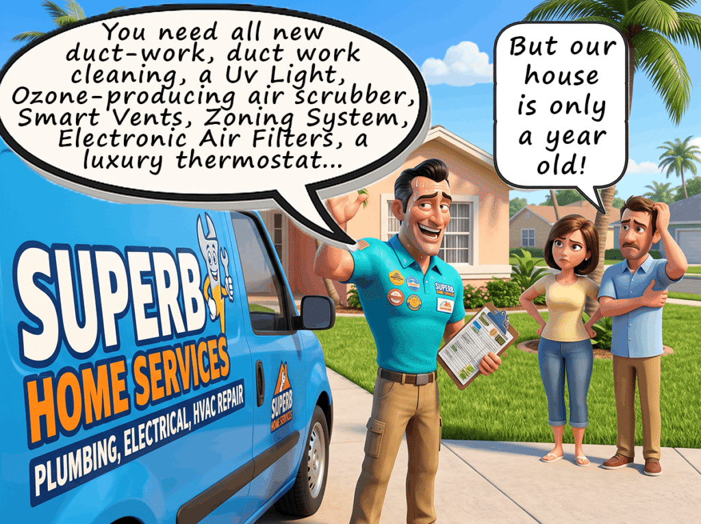 commission based repairmen