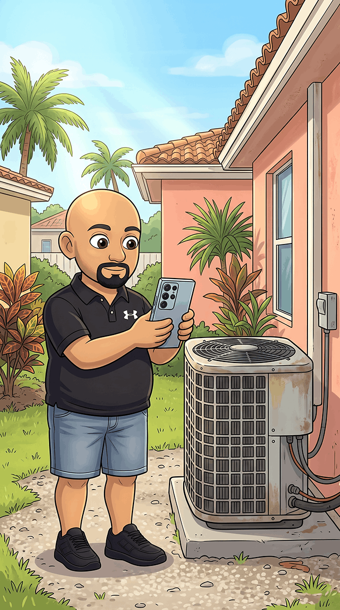 four point inspection HVAC inspector
