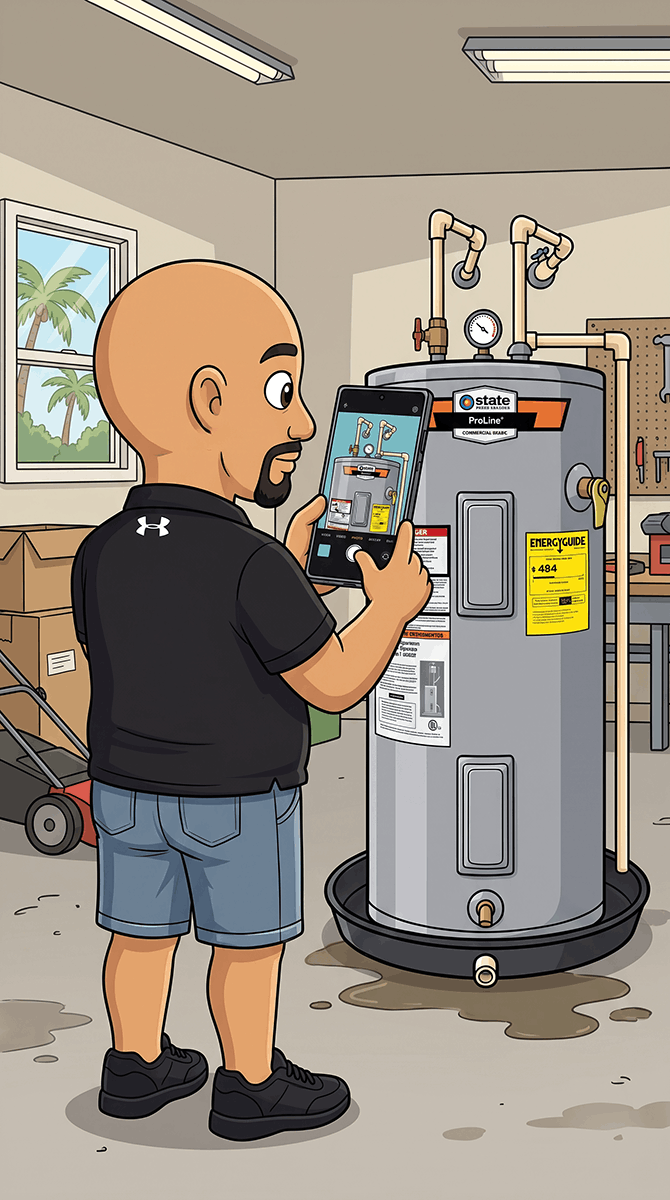 four point inspector plumbing home inspection